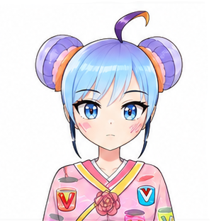 VTuber avatar frame